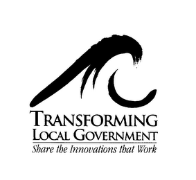 TRANSFORMING LOCAL GOVERNMENT SHARE THE INNOVATIONS THAT WORK logo