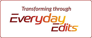 TRANSFORMING THROUGH EVERYDAY EDITS logo