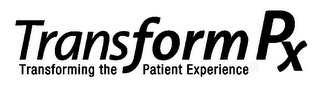 TRANSFORMPX TRANSFORMING THE PATIENT EXPERIENCE logo