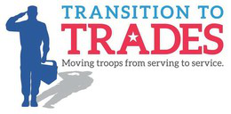 TRANSITION TO TRADES MOVING TROOPS FROM SERVING TO SERVICE.