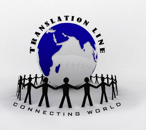 TRANSLATION LINE CONNECTING WORLD logo