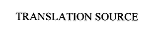 TRANSLATION SOURCE logo