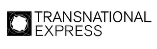 TRANSNATIONAL EXPRESS logo