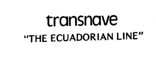 TRANSNAVE "THE" ECUADORIAN LINE logo
