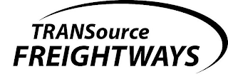 TRANSOURCE FREIGHTWAYS logo