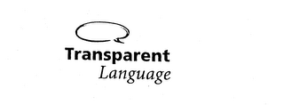 TRANSPARENT LANGUAGE logo