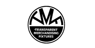 TRANSPARENT MERCHANDISING FIXTURES TMF logo