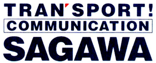 TRAN'SPORT! COMMUNICATION SAGAWA logo