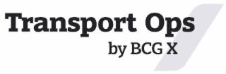TRANSPORT OPS BY BCG X logo