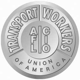 TRANSPORT WORKERS UNION OF AMERICA AFL CIO logo