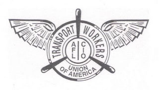 TRANSPORT WORKERS UNION OF AMERICA AFL CIO logo