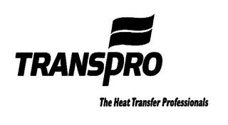 TRANSPRO THE HEAT TRANSFER PROFESSIONALS logo