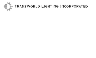 TRANSWORLD LIGHTING INCORPORATED logo