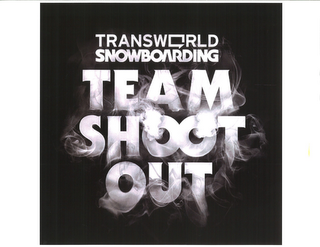 TRANSWORLD SNOWBOARDING TEAM SHOOT OUT logo