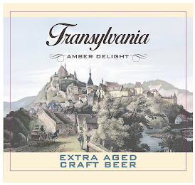 TRANSYLVANIA AMBER DELIGHT EXTRA AGED CRAFT BEER logo