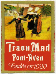 TRAOU MAD PONT-AVEN FONDÉE EN 1920 logo