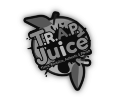 T.R.A.P. JUICE THRIVE, REVITALIZE, AUTHENTIC & PHRESH logo
