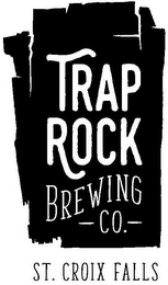 TRAP ROCK BREWING - CO. - ST. CROIX FALLS logo