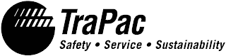 TRAPAC SAFETY · SERVICE · SUSTAINABILITY logo
