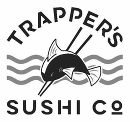 TRAPPER'S SUSHI CO logo