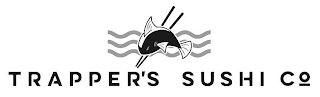 TRAPPER'S SUSHI CO logo