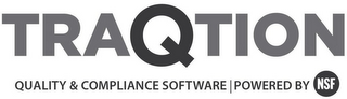 TRAQTION QUALITY & COMPLIANCE SOFTWARE POWERED BY NSF logo
