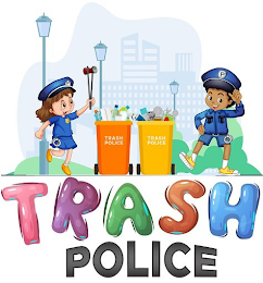 TRASH POLICE logo