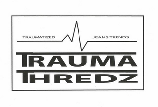 TRAUMATIZED JEANS TRENDS TRAUMA THREDZ logo