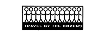 TRAVEL BY THE DOZENS logo