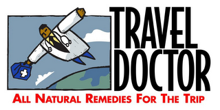 TRAVEL DOCTOR ALL NATURAL REMEDIES FOR THE TRIP logo