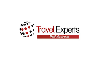 TRAVEL EXPERTS THE PERFECT HOSTS logo