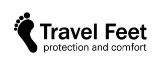TRAVEL FEET PROTECTION AND COMFORT logo