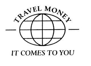 TRAVEL MONEY IT COMES TO YOU logo