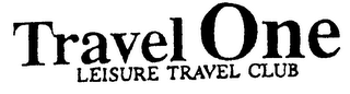 TRAVEL ONE LEISURE TRAVEL CLUB logo
