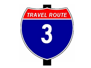 TRAVEL ROUTE 3 logo