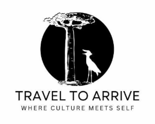TRAVEL TO ARRIVE WHERE CULTURE MEETS SELF logo