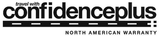 TRAVEL WITH CONFIDENCEPLUS NORTH AMERICA WARRANTY logo