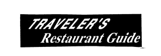TRAVELER'S RESTAURANT GUIDE logo