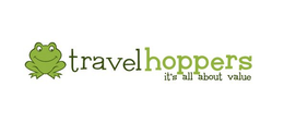 TRAVELHOPPERS IT'S ALL ABOUT VALUE logo