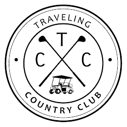 TRAVELING COUNTRY CLUB TCC logo
