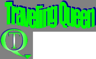 TRAVELING QUEEN TQ logo