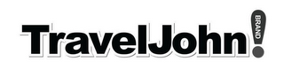 TRAVELJOHN! BRAND logo