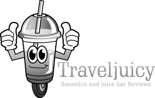 TRAVELJUICY SMOOTHIE AND JUICE BAR REVIEWS logo