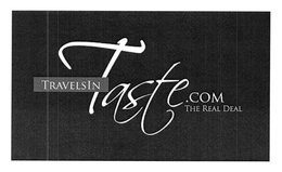 TRAVELSINTASTE.COM THE REAL DEAL logo