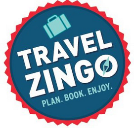 TRAVELZINGO PLAN. BOOK. ENJOY. logo