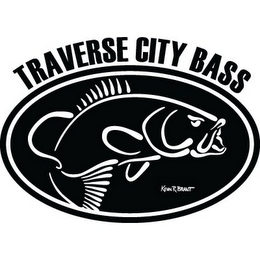 TRAVERSE CITY BASS KEVIN R. BRANT logo