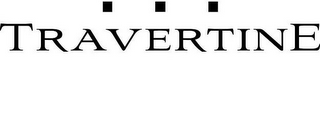 TRAVERTINE logo