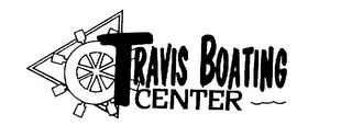 TRAVIS BOATING CENTER logo