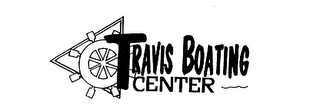 TRAVIS BOATING CENTER logo