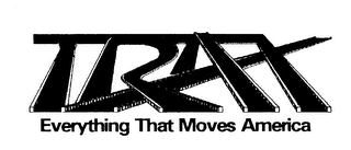 TRAX EVERYTHING THAT MOVES AMERICA logo